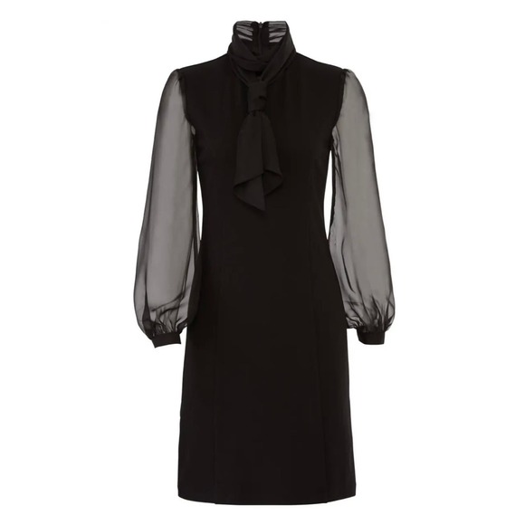 Slate & Willow Sheer Sleeve Dress - Picture 4 of 10